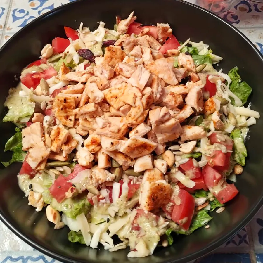 Ensalada de Milanesa